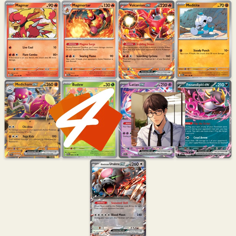 [PTCG Live] Much Consistent Now! Medicham/Volcanion Decklist + Gameplay